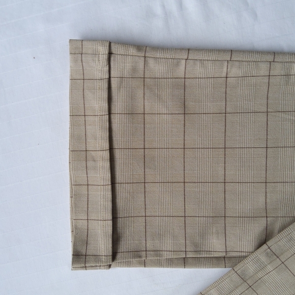 JP Collection Cuffed Check Stretch Trouser- Sz. 40/8 - Picture 3 of 8